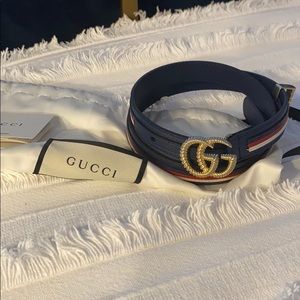NWT Gucci Marmont Small Logo Belt